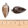 Natural Banded Agate Pendants GG-K002-16S-3
