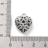 Tibetan Style Alloy Pendants TIBE-M004-10AS-3
