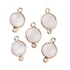 Natural Quartz Crystal Connector Charms G-C102-09C-G-1