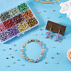 180G 12 Colors Silver Lined Glass Seed Beads SEED-TA0001-73-7