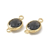 Transparent K9 Glass Connector Charms GLAA-A005-10G-05-2