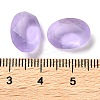 Frosted Glass Rhinestone Cabochons RGLA-G022-05B-371-3