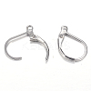 Tarnish Resistant 304 Stainless Steel Leverback Earring Findings X-STAS-M217-03-3