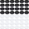 48Pcs 2 Colors PVC Furniture Sliders FIND-CA0002-32-1