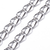 Tarnish Resistant 304 Stainless Steel Curb Chain Bracelets LS-BJEW-P064-28P-3