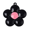 Spray Painted Alloy and Enamel Big Pendants PALLOY-T092-80M-3