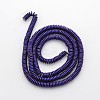 Electroplate Non-magnetic Synthetic Hematite Beads Strands G-J216F-M-3