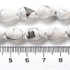 Natural Howlite Beads Strands G-B106-A26-02-5