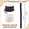 2 Rolls 2 Colors Faux Suede Cord LW-LP0001-06-2