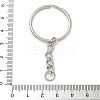 304 Stainless Steel Split Key Rings KEYC-M035-01P-3
