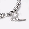 Tarnish Resistant 304 Stainless Steel Bracelets with 201 Stainless Round Beads LS-BJEW-I238-12P-3