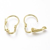 Brass Leverback Earring Findings KK-Z007-26G-2