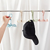 AHADEMAKER 8Pcs 4 Colors Plastic Multi-Function Bag Hangers AJEW-GA0005-61-3