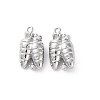 Brass Rhinestone Pendants KK-E793-02P-1