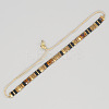 Vintage Ethnic Style Adjustable Glass Tila Beaded Handmade Slider Bracelets for Women ZN9527-12-2