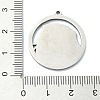 Non-Tarnish 201 Stainless Steel Pendants LS-STAS-R118-07P-3