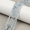 Natural Aquamarine Beads Strands G-L587-B02-01-A-2
