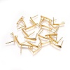 304 Stainless Steel Stud Earrings Findings LS-X-STAS-P227-35G-1