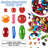 100G Opaque Imitation Gemstone Acrylic Beads MACR-TA0001-53-3