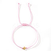 Adjustable Polyester Cord Braided Bracelets EW2287-5-1