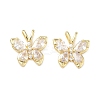 Brass Micro Pave Cubic Zirconia Pendants KK-L256-02G-1