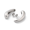 Non-Tarnish 304 Stainless Steel Stud Earrings EJEW-H115-18P-2