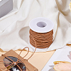 50M Cowhide Leather Cord DIY-CL0001-22-4