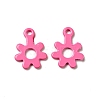 Spray Painted 201 Stainless Steel Charms STAS-G304-22D-1