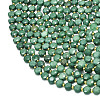 Natural Dyed White Jade Beads Strands G-C116-A51-02-3
