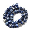 Natural Lapis Lazuli Beads Strands G-G344-A09-10mm-3