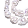 Natural Baroque Pearl Keshi Pearl Beads Strands PEAR-S019-02C-03-4