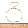 304 Stainless Steel Satellite Chains Bracelets for Women BJEW-D337-01D-G-5