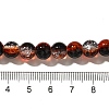 Crackle Glass Beads Strands X1-CCG-C002-8mm-02-4