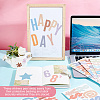 Colorful Vinyl Letter Waterproof Decorative Stickers DIY-WH0349-117B-4