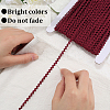 40M Polyester Wavy Fringe Trim Ribbon OCOR-GF0004-39G-5
