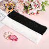 2Pcs 2 Colors Polyester Lace Long Silk Scarf for Women Girls AJEW-GF0011-28C-3