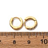 304 Stainless Steel Clear Cubic Zirconia Hoop Earrings EJEW-D331-18A-G-3