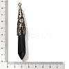 Synthetic Blue Goldstone Pointed Big Pendants G-P560-02R-20-3