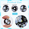 10Pcs Handmade Inner Flower Lampwork Beads LAMP-PA0001-02A-2