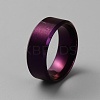304 Stainless Steel Plain Band Rings LS-RJEW-WH0003-43B-1