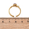 304 Stainless Steel Adjustable Open Cuff Rings RJEW-A071-02B-G-5