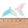 Luminous Ocean Transparent Resin Cabochons CRES-L045-02C-5