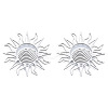 Non-Tarnish 201 Stainless Steel Filigree Joiners STAS-N090-LA950-1-1