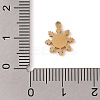 Ion Plating(IP) 304 Stainless Steel Charms STAS-Z083-01G-3