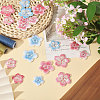 24Pcs 2Bags Flower Embroidery Sew on Cloth Patches PATC-CA0001-38-5