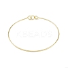 Brass Bangles for Women KK-U020-18G-3