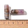 Natural Amethyst Lace Agate Pendants G-A244-08A-3