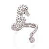 304 Stainless Steel Cuff Open Rings for Women RJEW-N052-15P-2