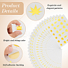 Round Dot Paper Sealing Stickers DIY-WH0349-137F-4