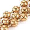 PVD Vacuum Plating 304 Stainless Steel Ball Chains CHS-F009-01J-G-4